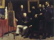 Henri Fantin-Latour studio at batignolles china oil painting reproduction